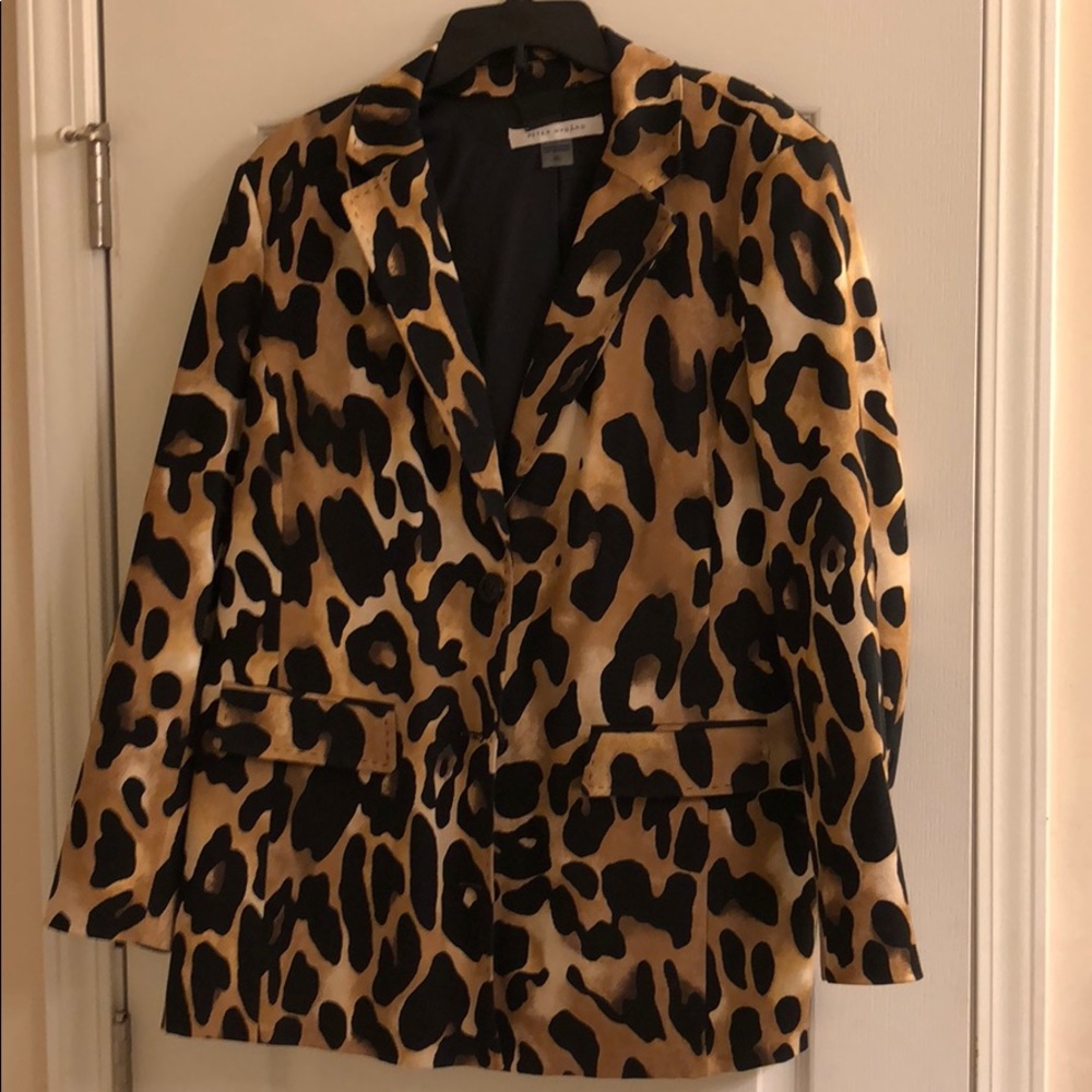 Peter NyGard Leopard Print Jacket